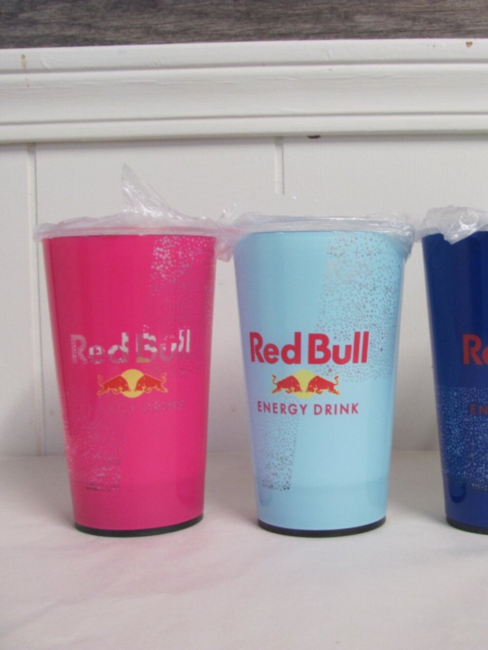 RED BULL CUPS NIP